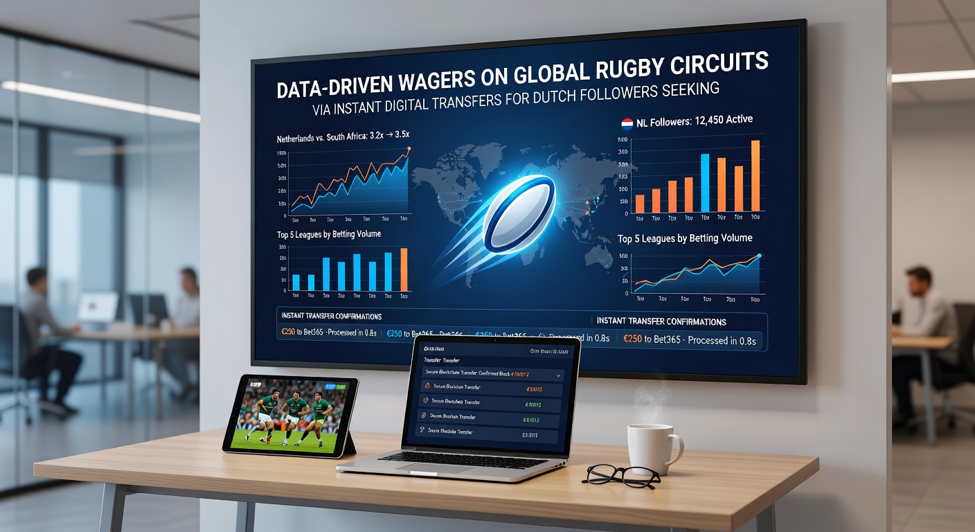 Instant digitale overschrijvingen en anonieme toegang voor rugbyweddenschappen