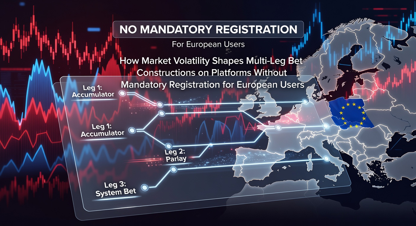 Marktschommelingen en multi-leg weddenschappen op anonieme platforms voor Europese gebruikers