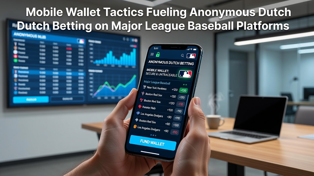 Mobiele wallets in gebruik voor anonieme weddenschappen op MLB platforms