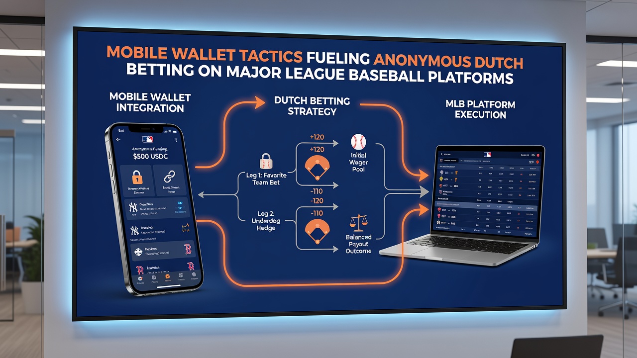 Anonieme MLB weddenschappen via mobiele wallets op offshore platforms