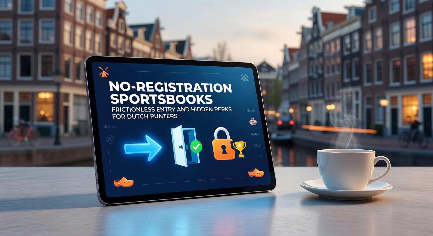 Schermafbeelding van een no-registration sportsbook met snelle inlog via cryptocurrency of e-wallet
