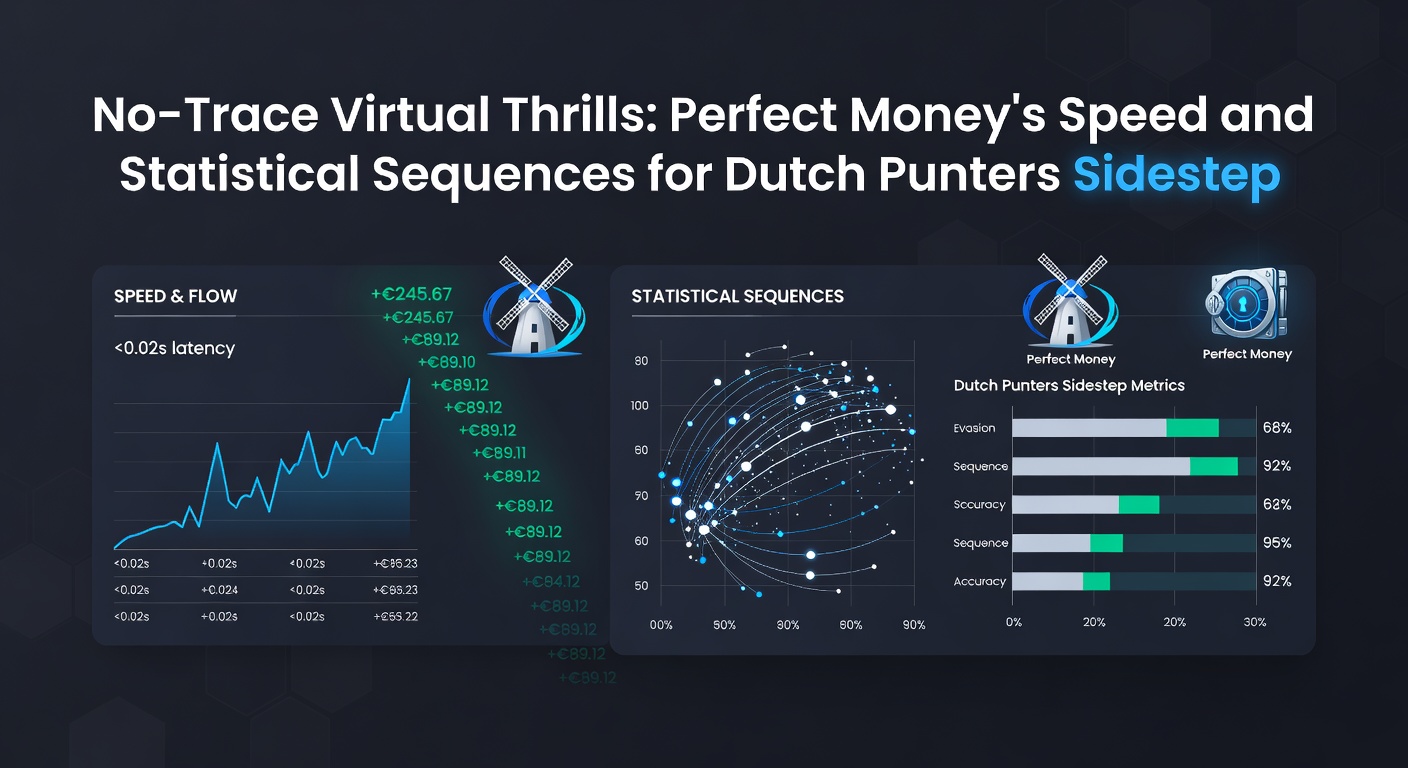 Grafiek met statistische sequenties van virtuele thrills, inclusief winpercentages en Perfect Money transactiecurves op een no-register platform