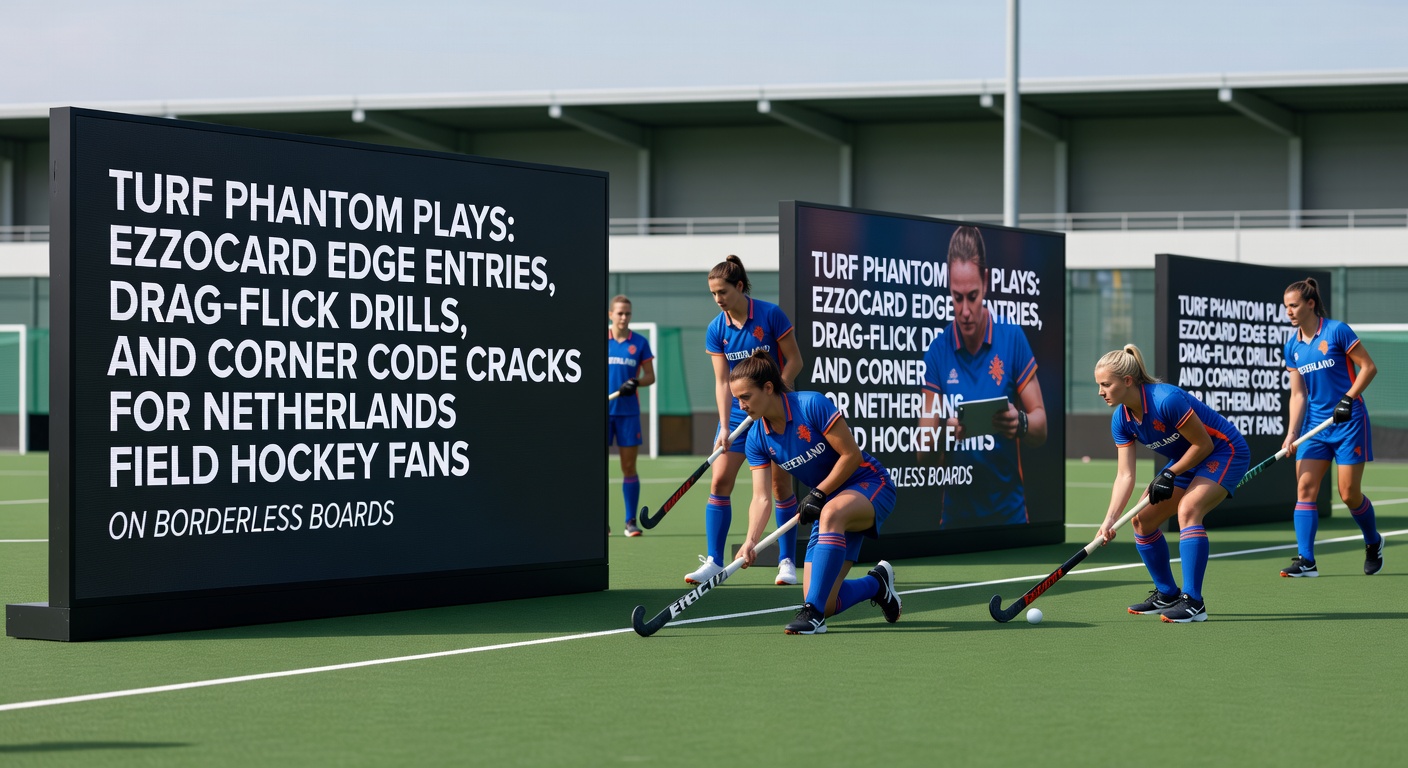 Nederlandse veldhockeyspelers in actie tijdens een intense drag-flick op het veld, met focus op snelheid en precisie